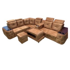 Brown L Shape Brown L Shape Sofa