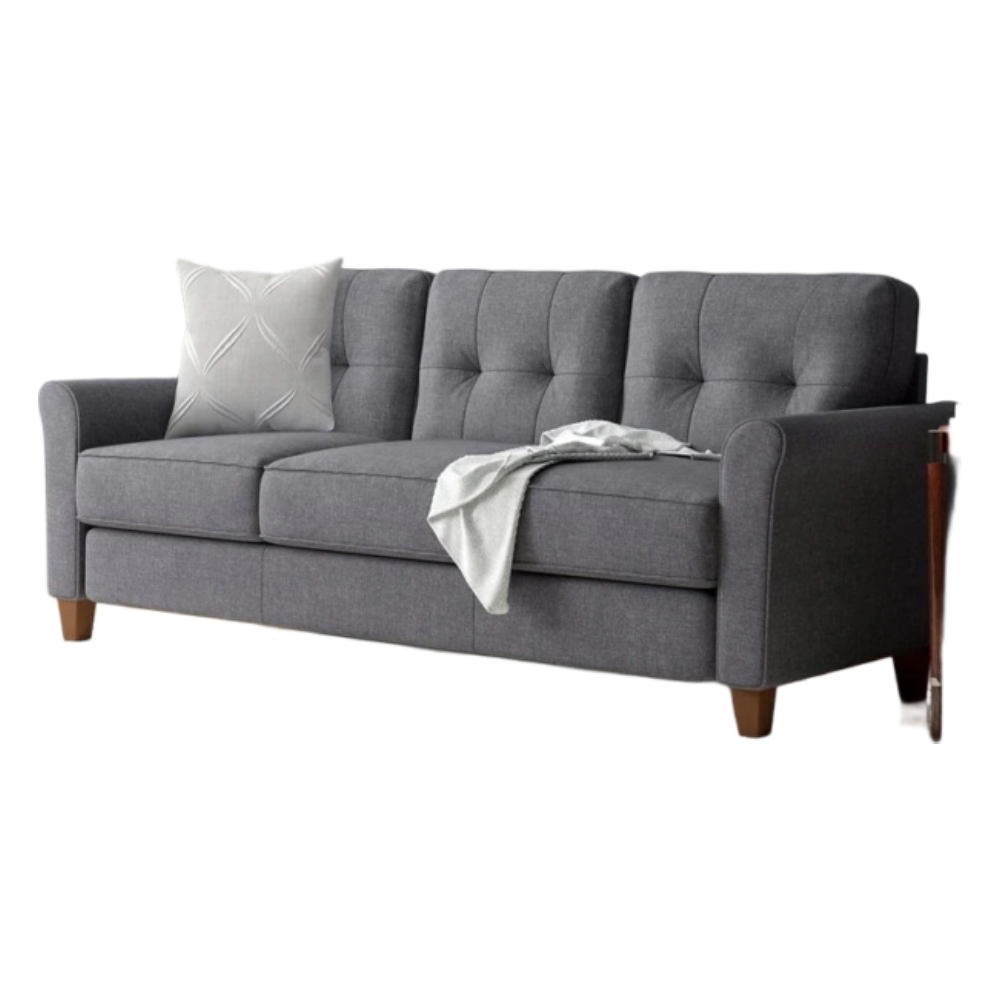 Home 18 Dark Grey 3 Seater Sofa